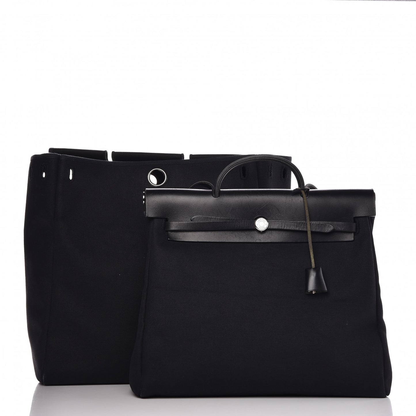 Toile Vache Calfskin Herbag 39 MM Black