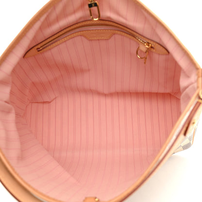 Louis Vuitton Damier Azur Delightful PM Rose Ballerine 5 of 10
