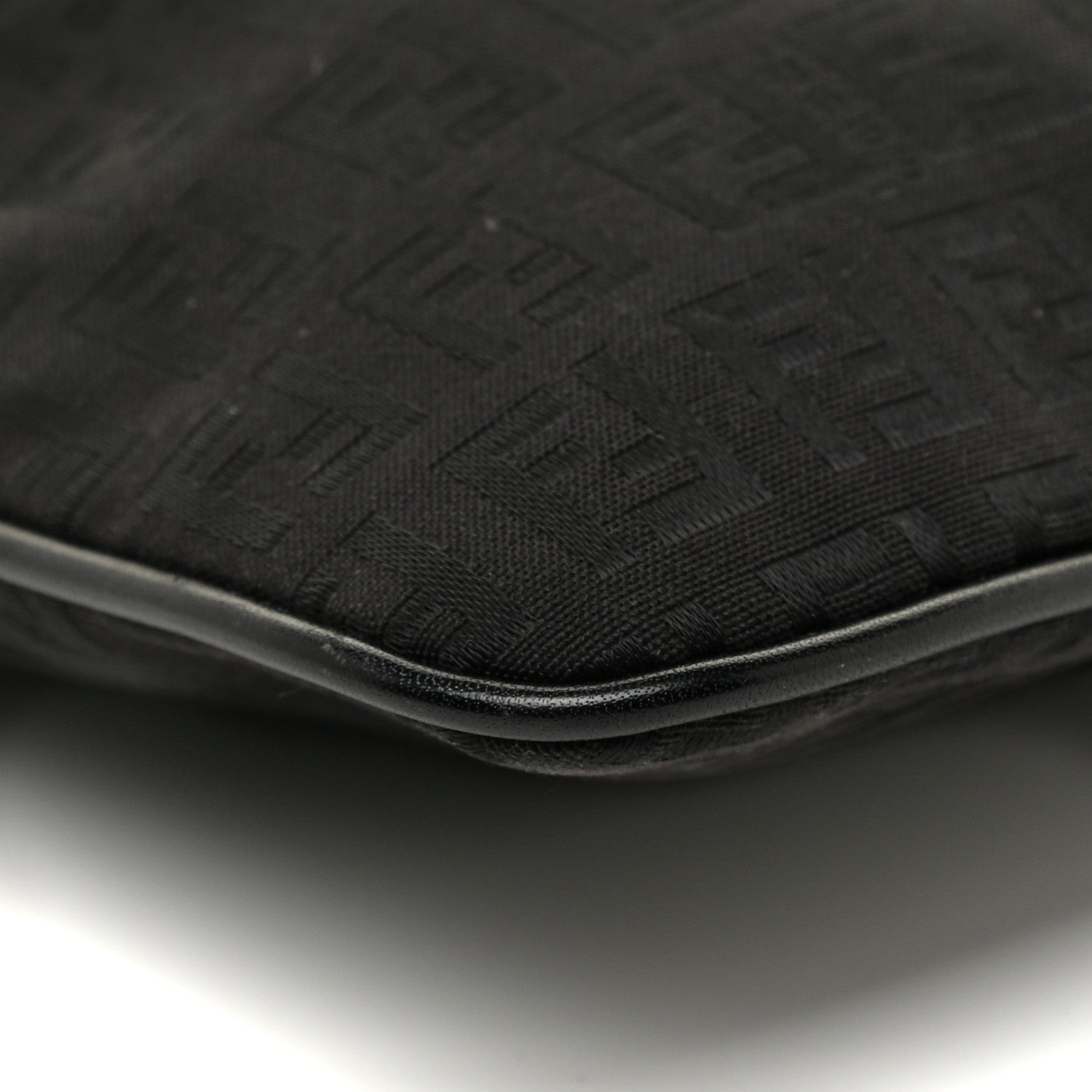 Fendi Zucchino Crossbody Black 9 of 12