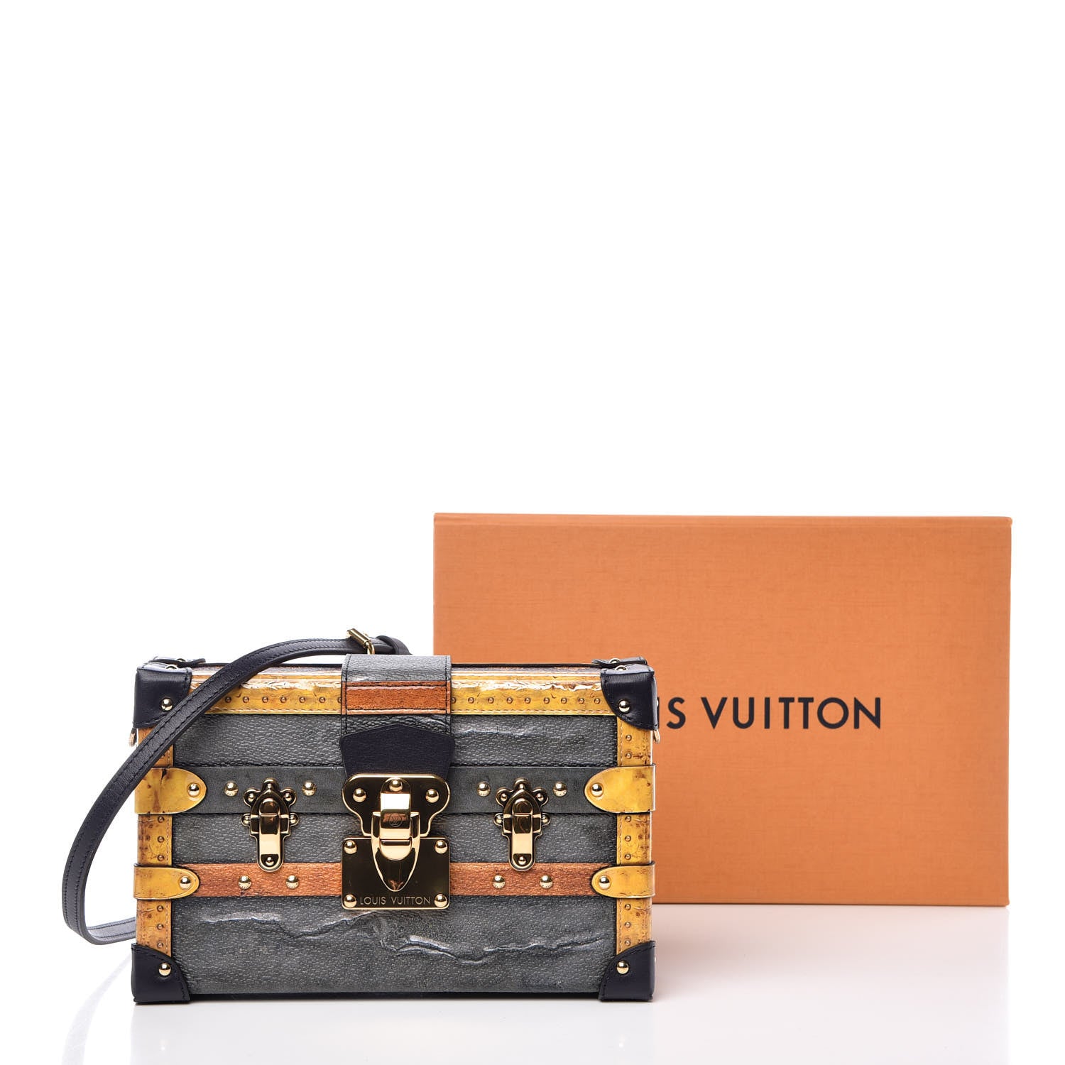 Louis Vuitton Calfskin Transformed Monogram Petite Malle 10 of 10
