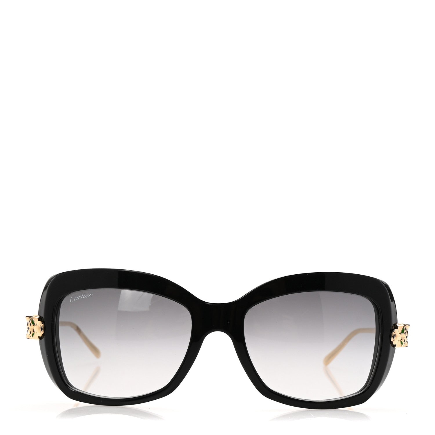 Cartier Panthere De Cartier Sunglasses CT0215S Black 2 of 7