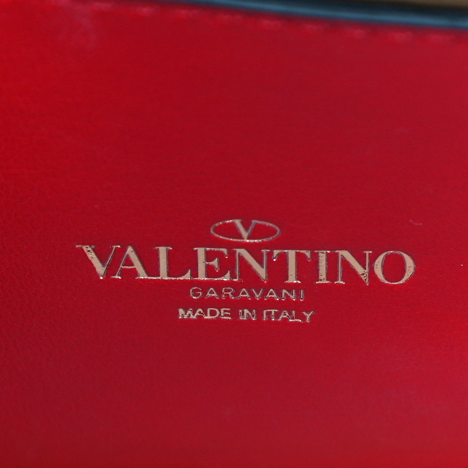Valentino Garavani Calfskin Canvas Leopard Print Medium Rockstud Flip Lock Crossbody Bag Tan 6 of 10