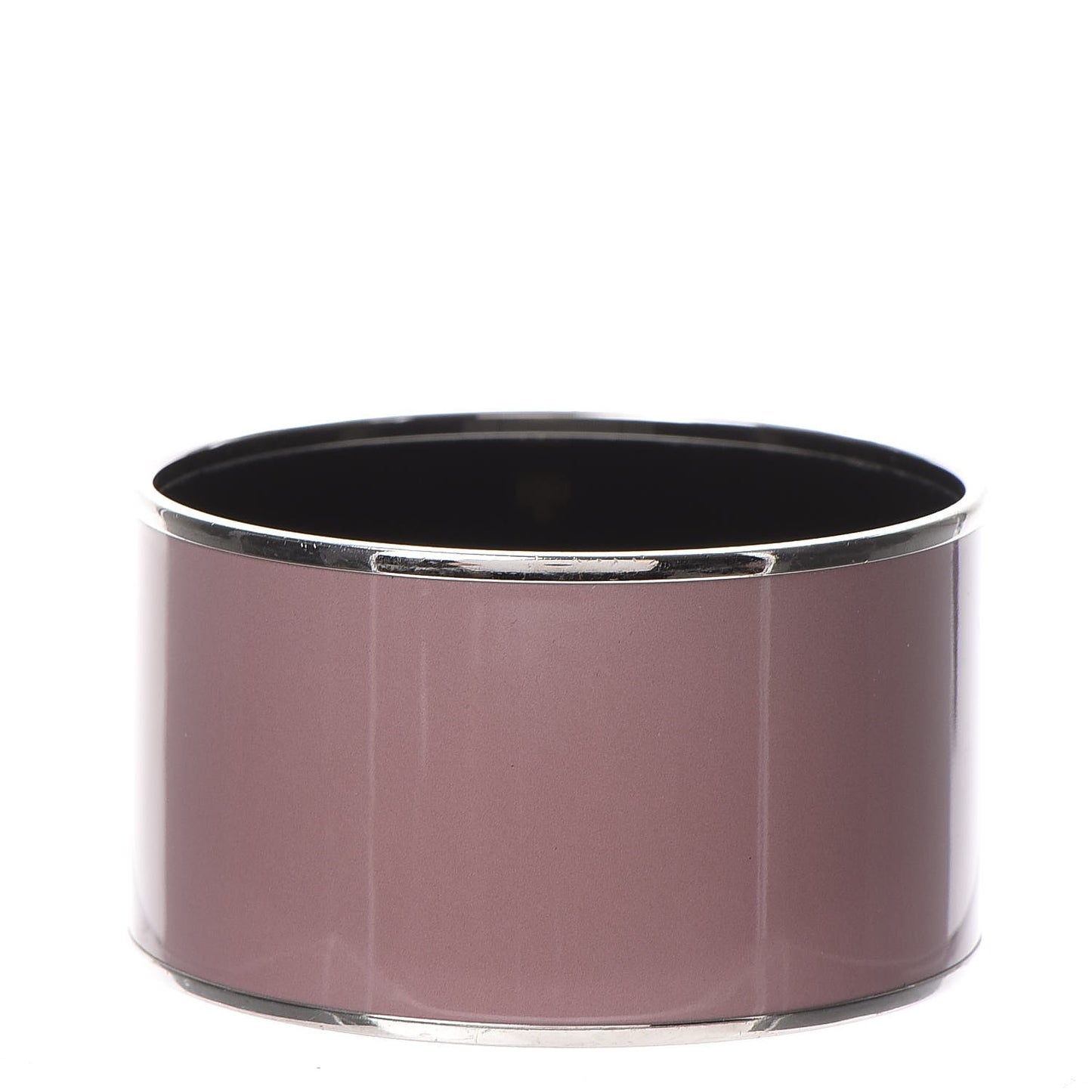 Enamel Printed Extra Wide Caleche Bracelet 62 Bois De Rose