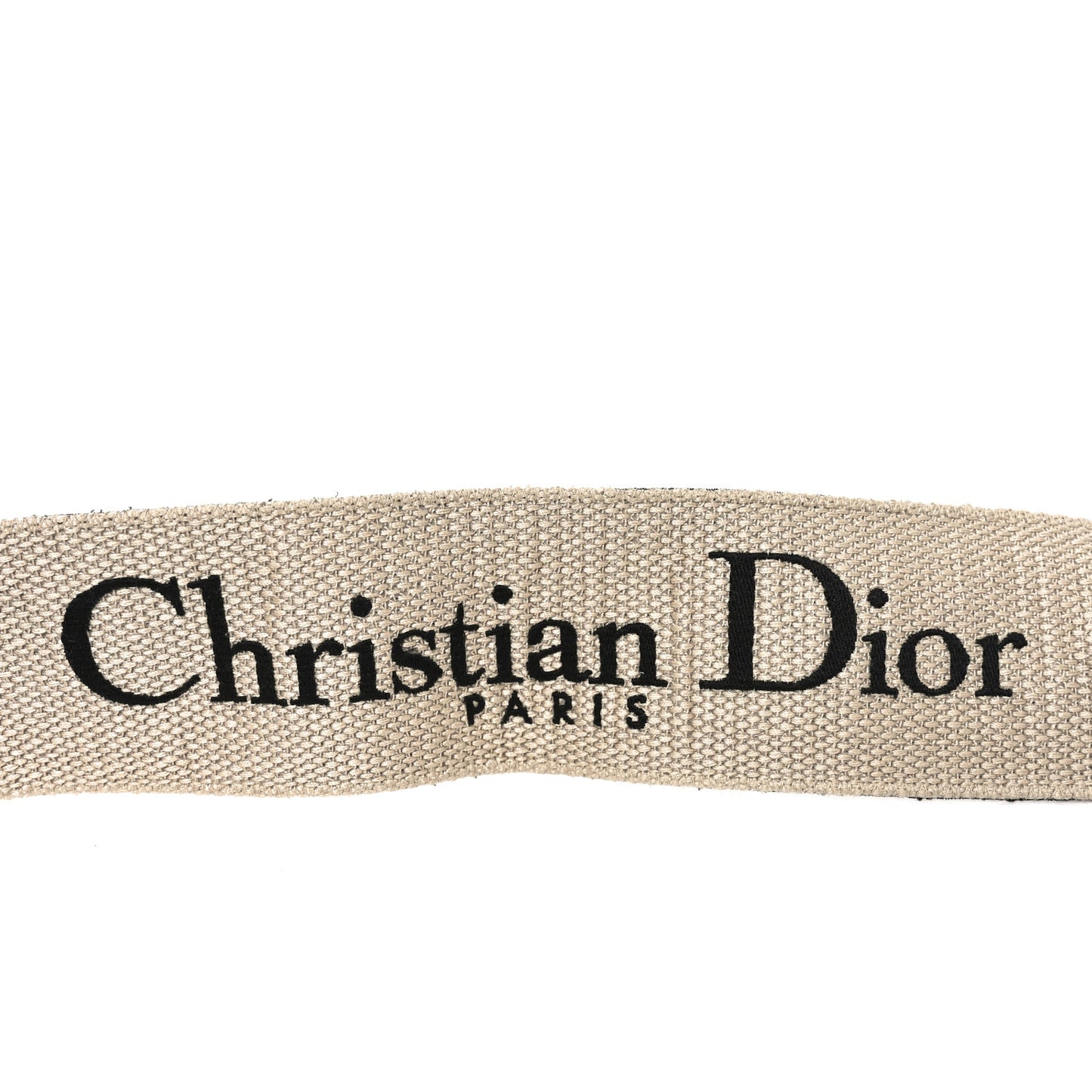 Canvas Embroidered Shoulder Strap Blue