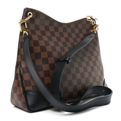 Louis Vuitton Damier Ebene Odeon MM Black 3 of 9