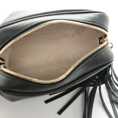 Gucci Pebbled Calfskin Small Soho Disco Bag Black 5 of 6