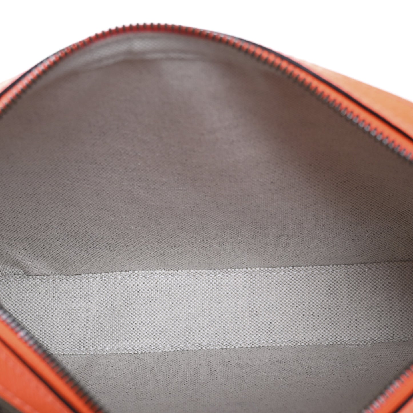 GG Supreme Monogram Textured Dollar Calfskin Web Ophidia Wristlet Shoulder Bag Beige Ebony Orange