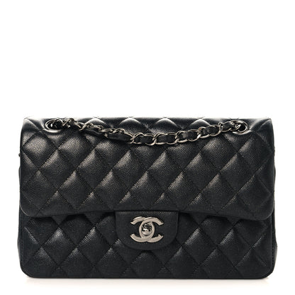 Chanel Iridescent Caviar Quilted Small Double Flap Black 1 of 10