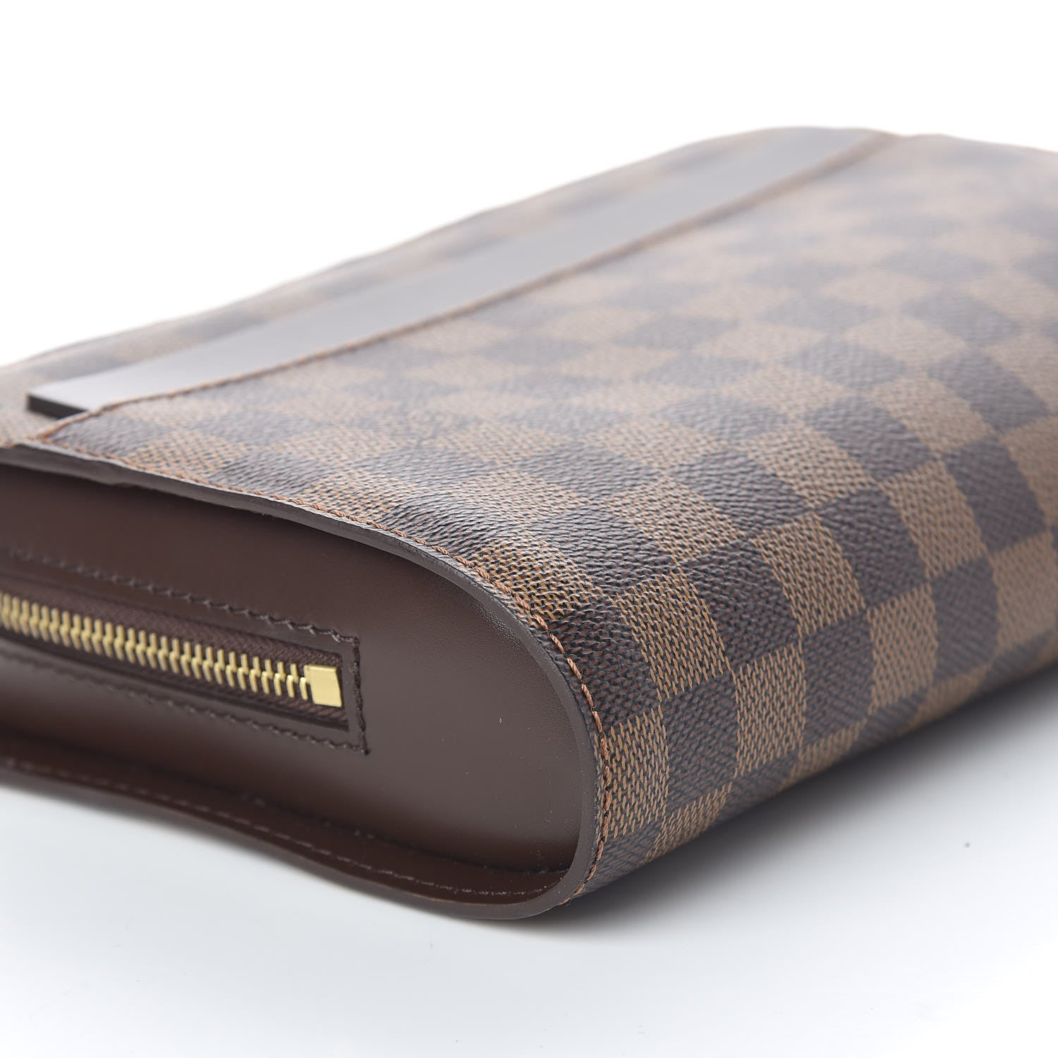 Louis Vuitton Damier Ebene Pochette Saint Louis Clutch 5 of 9