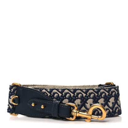 Christian Dior Canvas Oblique Shoulder Strap Black 1 of 4