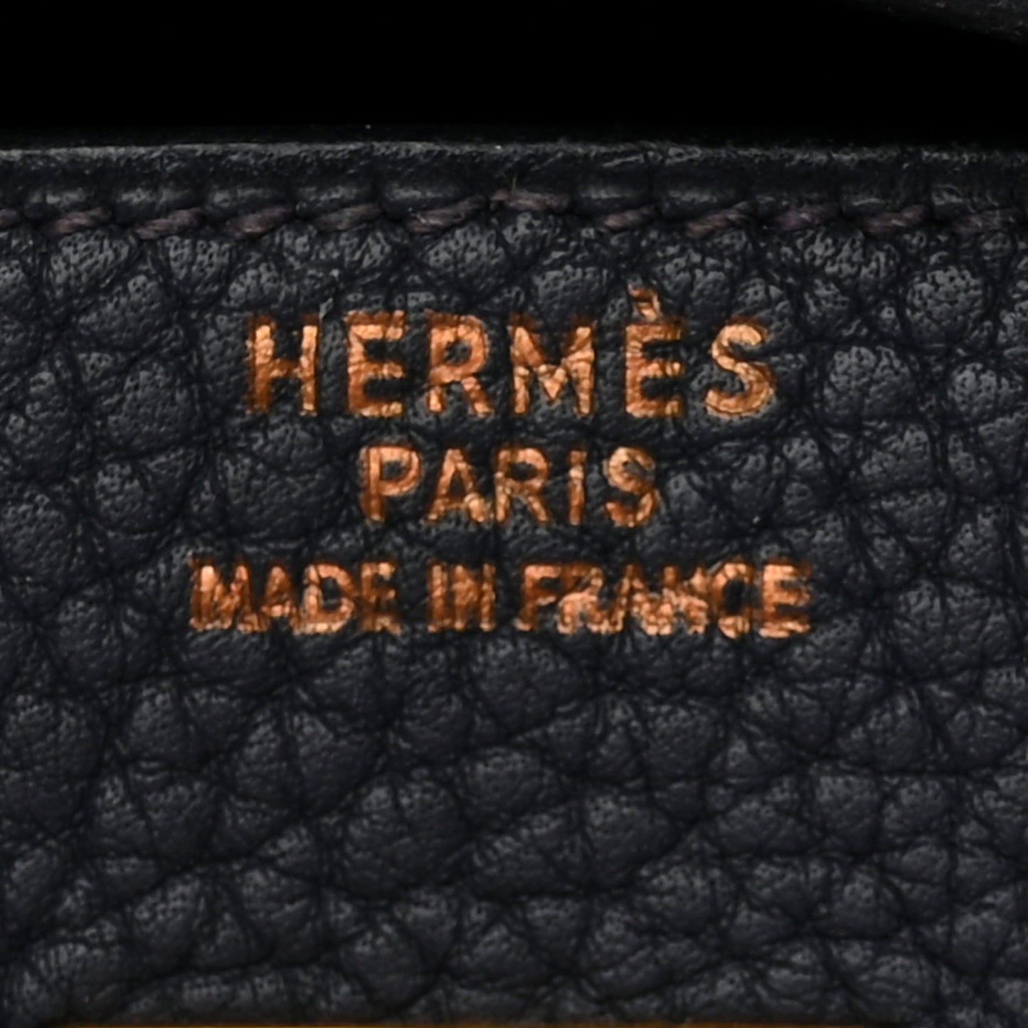 Togo Birkin 40 Bleu Indigo