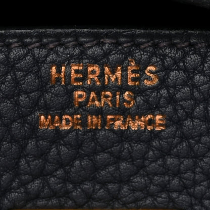 Hermes Togo Birkin 40 Bleu Indigo 7 of 11