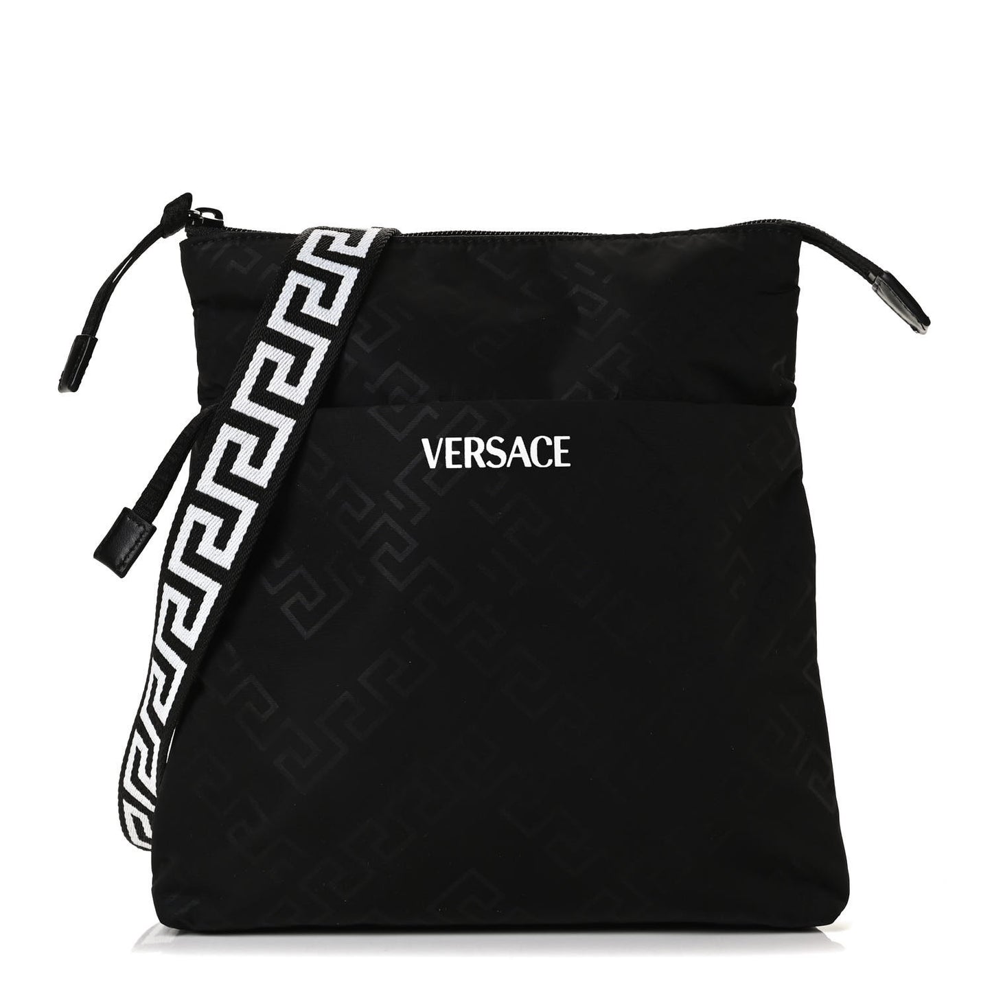 Nylon Crossbody Bag Black