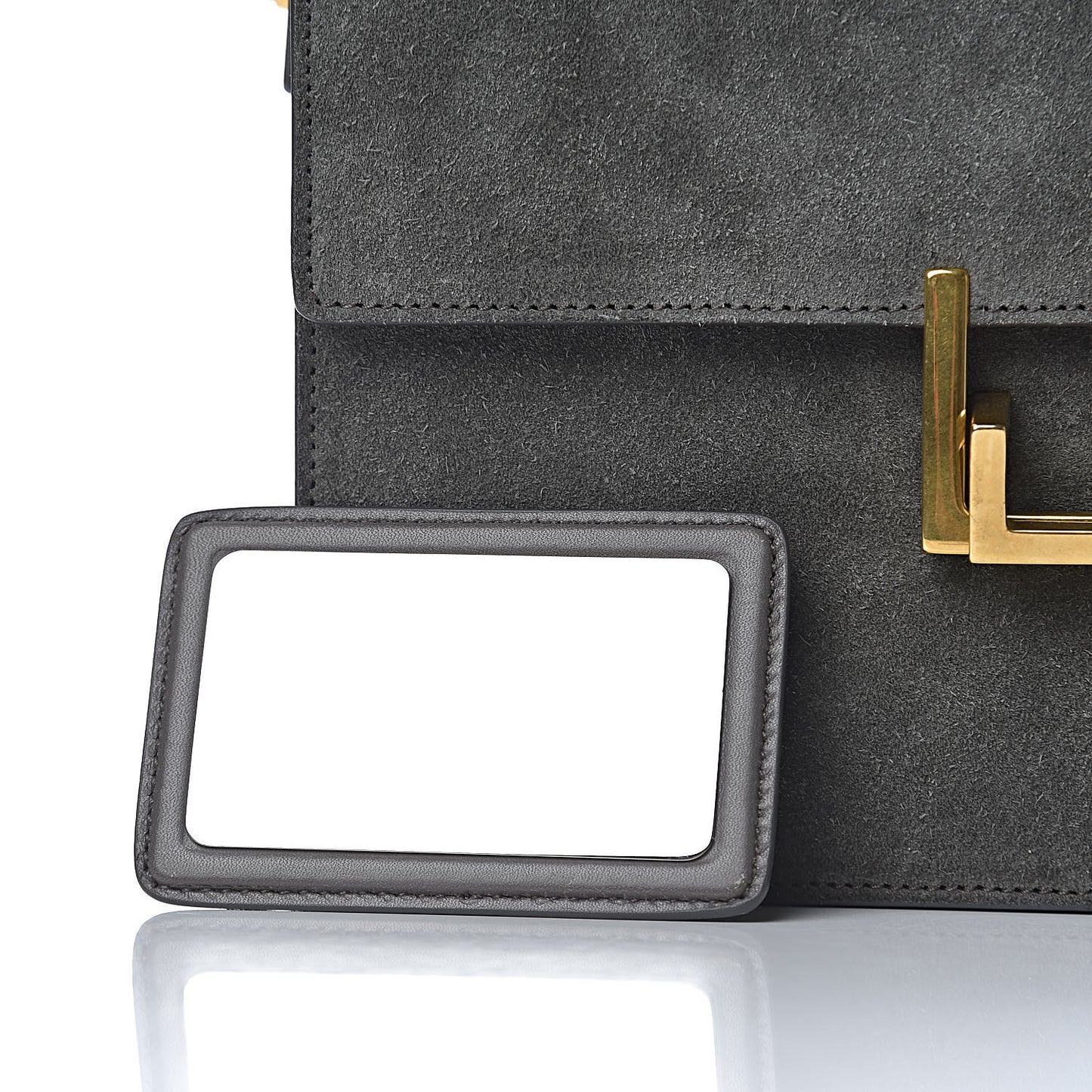 Suede Medium Classic Lulu Bag Earth