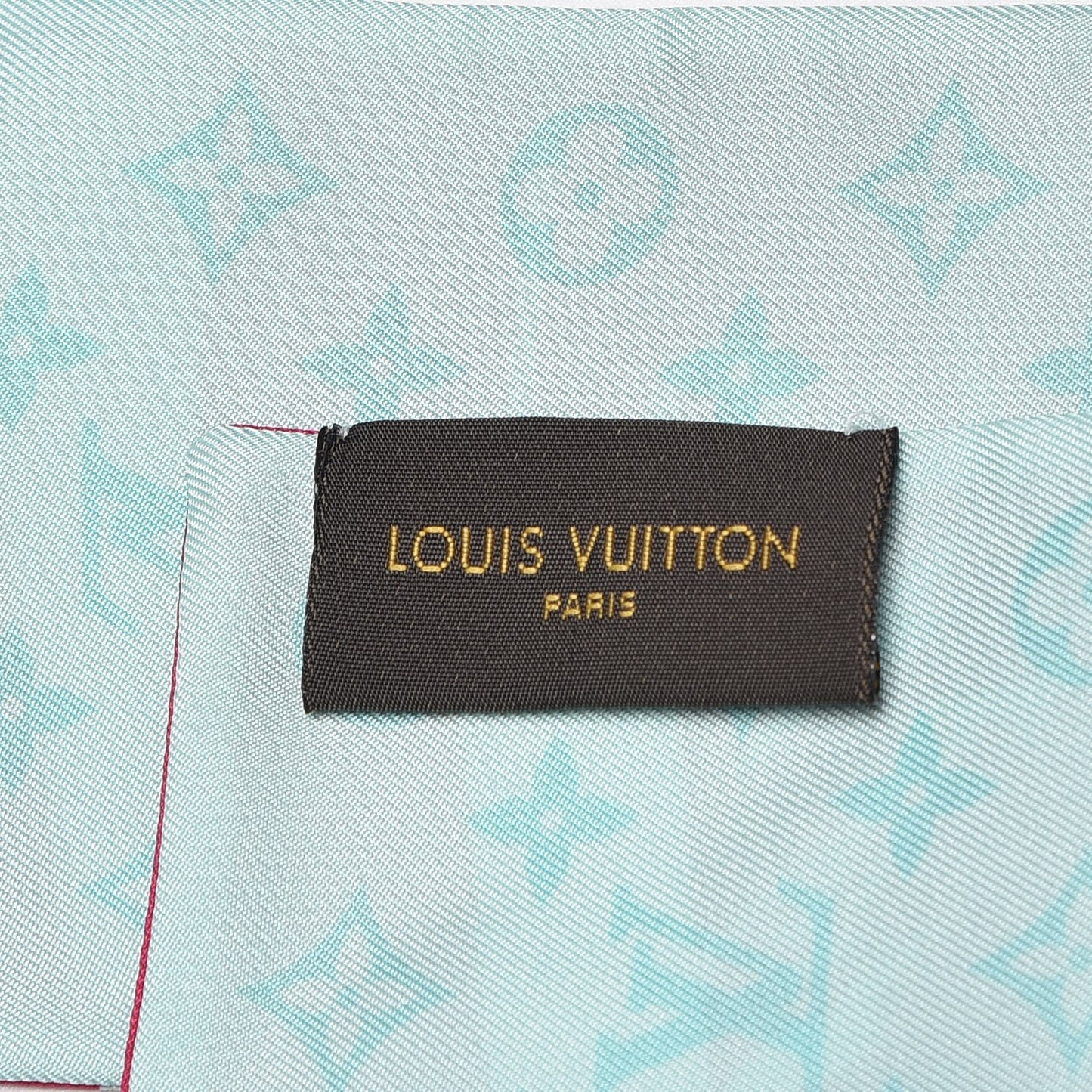 Silk Monogram Trunkit Bandeau Framboise