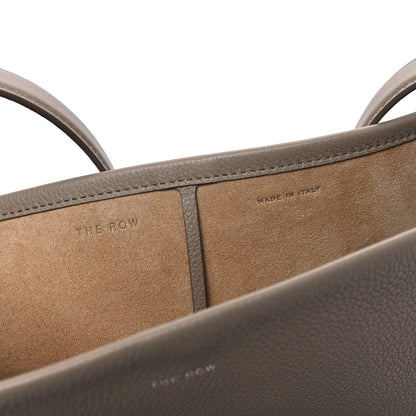 The Row Grained Calfskin Medium N/S Park Tote Dark Taupe 6 of 9