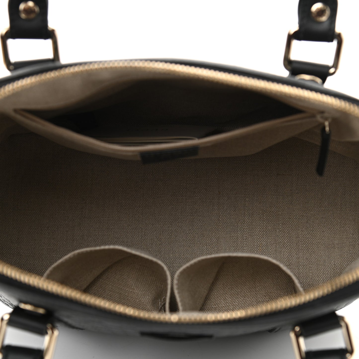 Microguccissima Medium Dome Bag Black