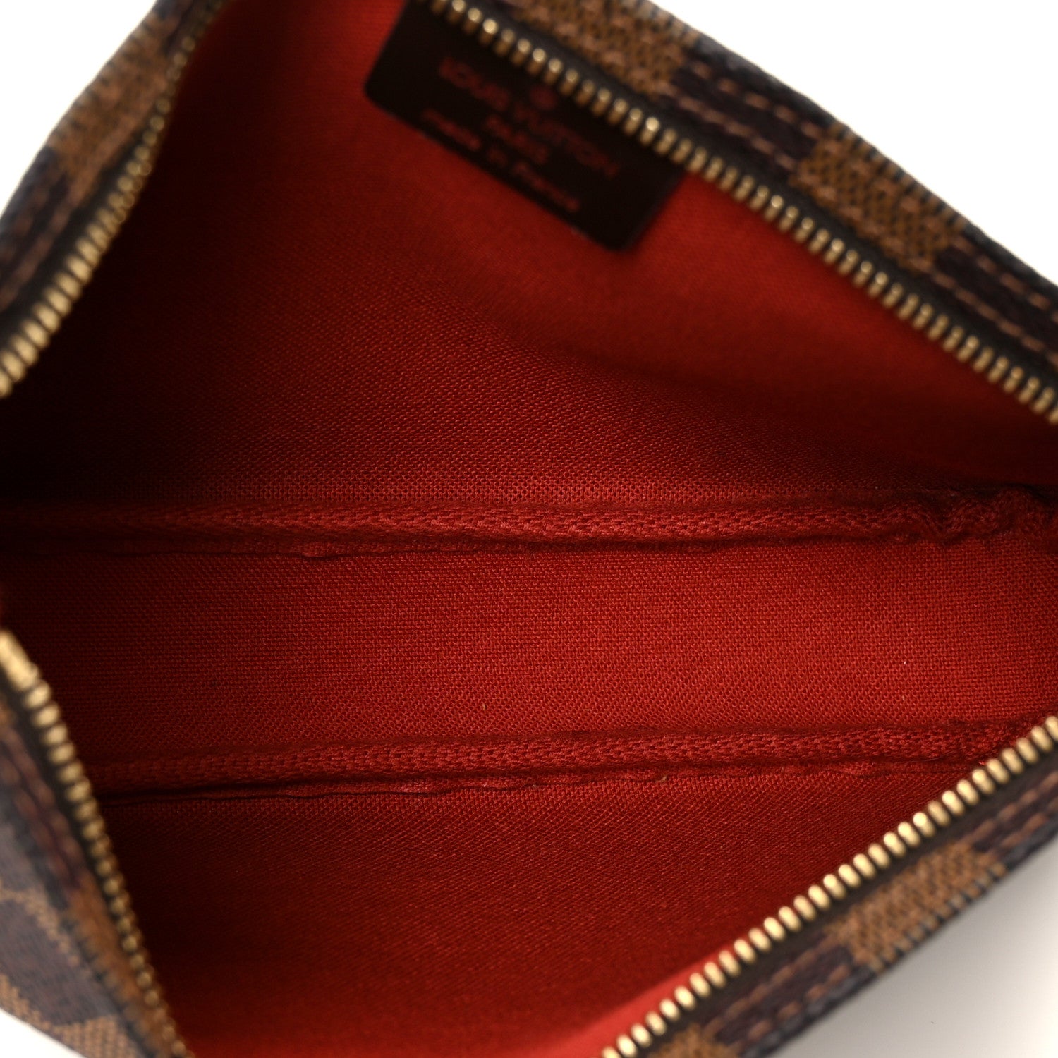 Louis Vuitton Damier Ebene Navona Pochette Accessories 5 of 10