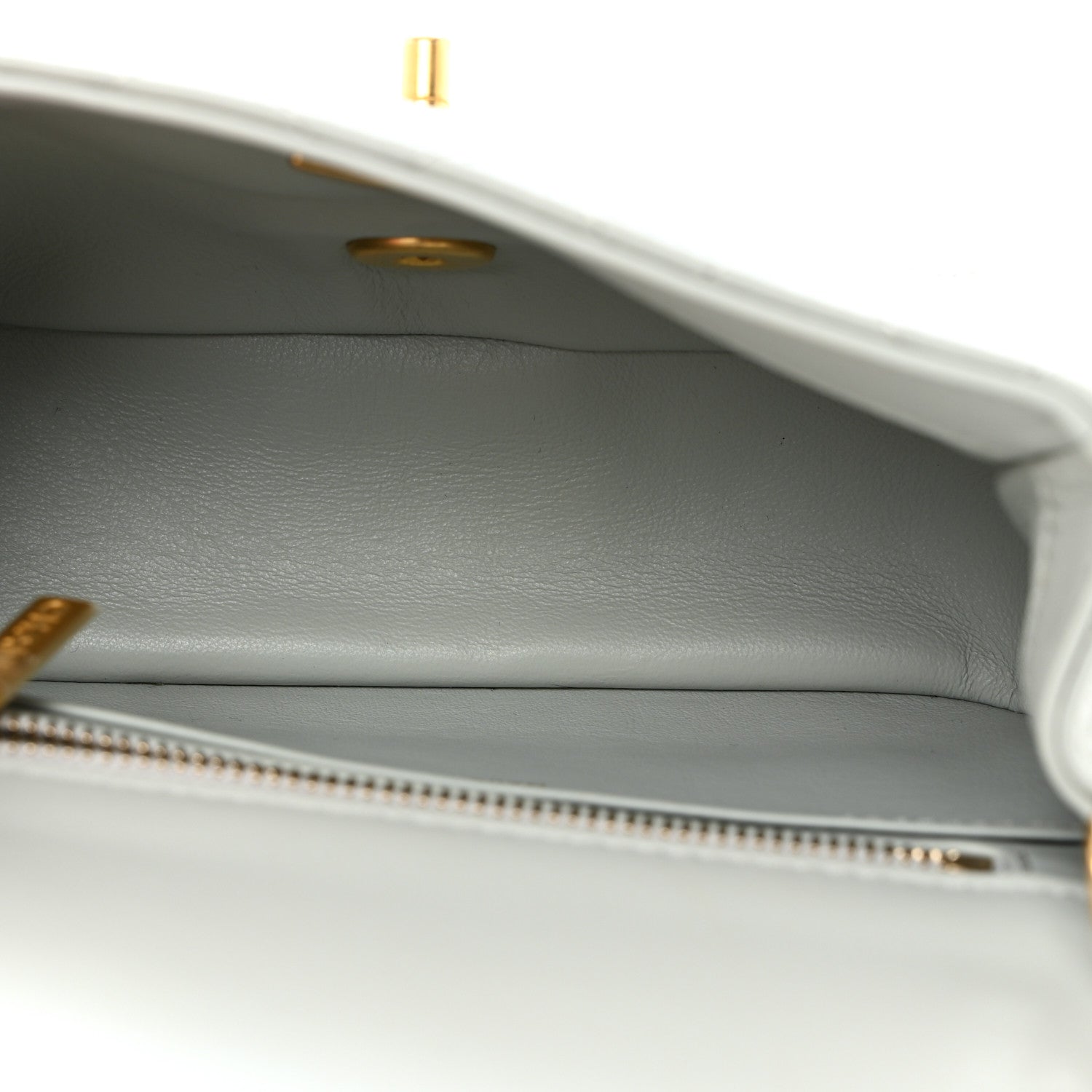 Chanel Lambskin Quilted Mini Pearl Crush Flap Light Grey 5 of 10