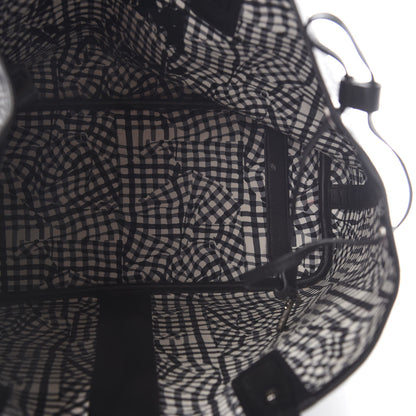 MCM Visetos Medium Liz Reversible Shopper Tote Black 8 of 17