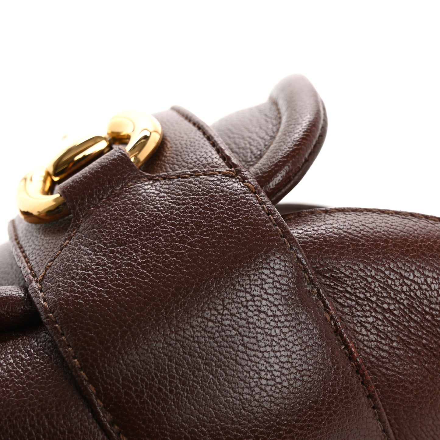 Goatskin Horsebit Mules 37.5 37.5 New Chocolate