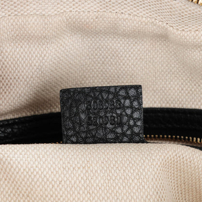 Gucci Pebbled Calfskin Small Soho Bowler Black 7 of 9