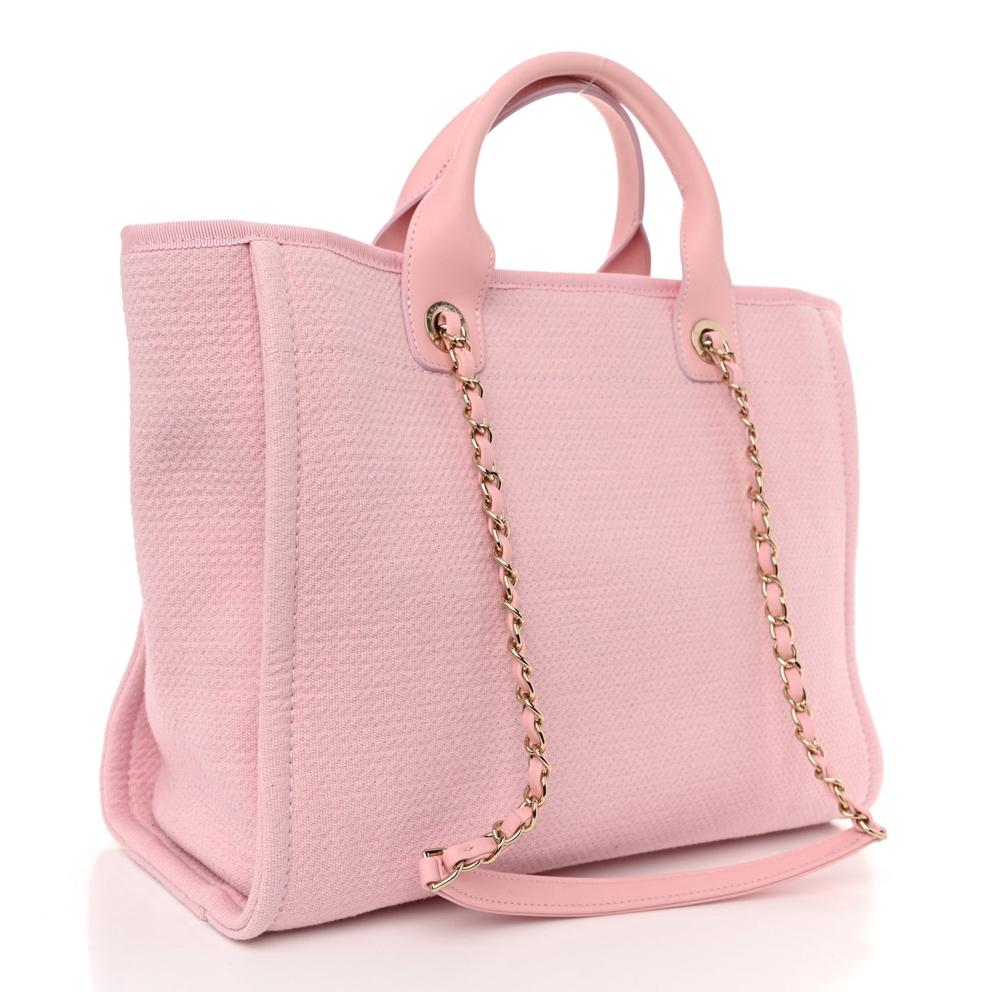 Mixed Fibers Small Deauville Tote Pink