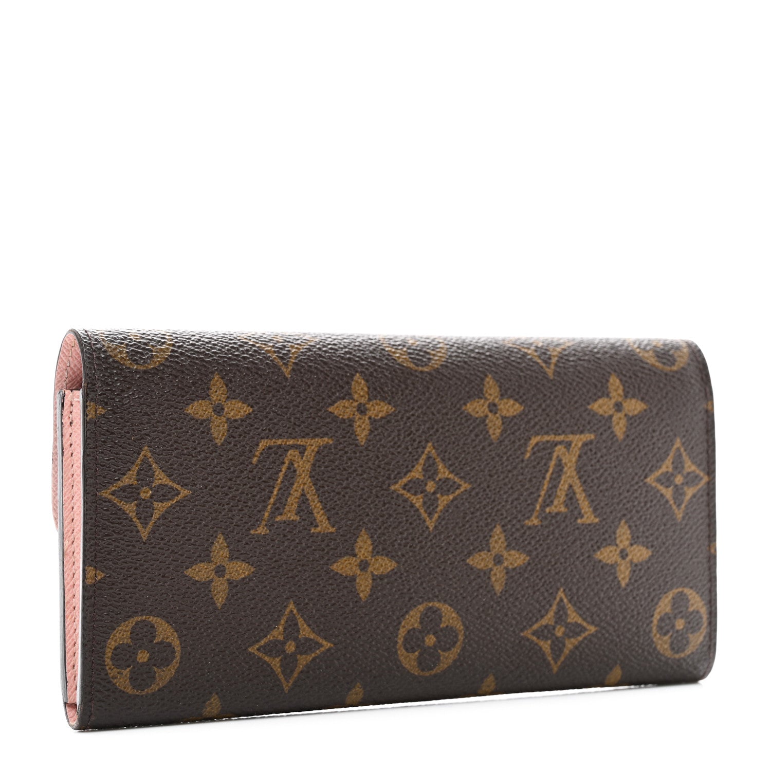 Louis Vuitton Monogram Emilie Wallet Rose Ballerine 3 of 7