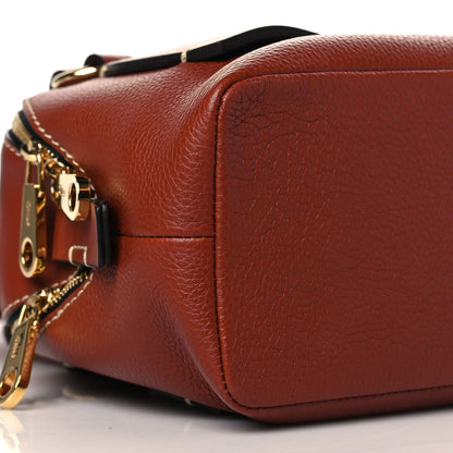 Chloe Calfskin Small Daria Sepia Brown 8 of 9