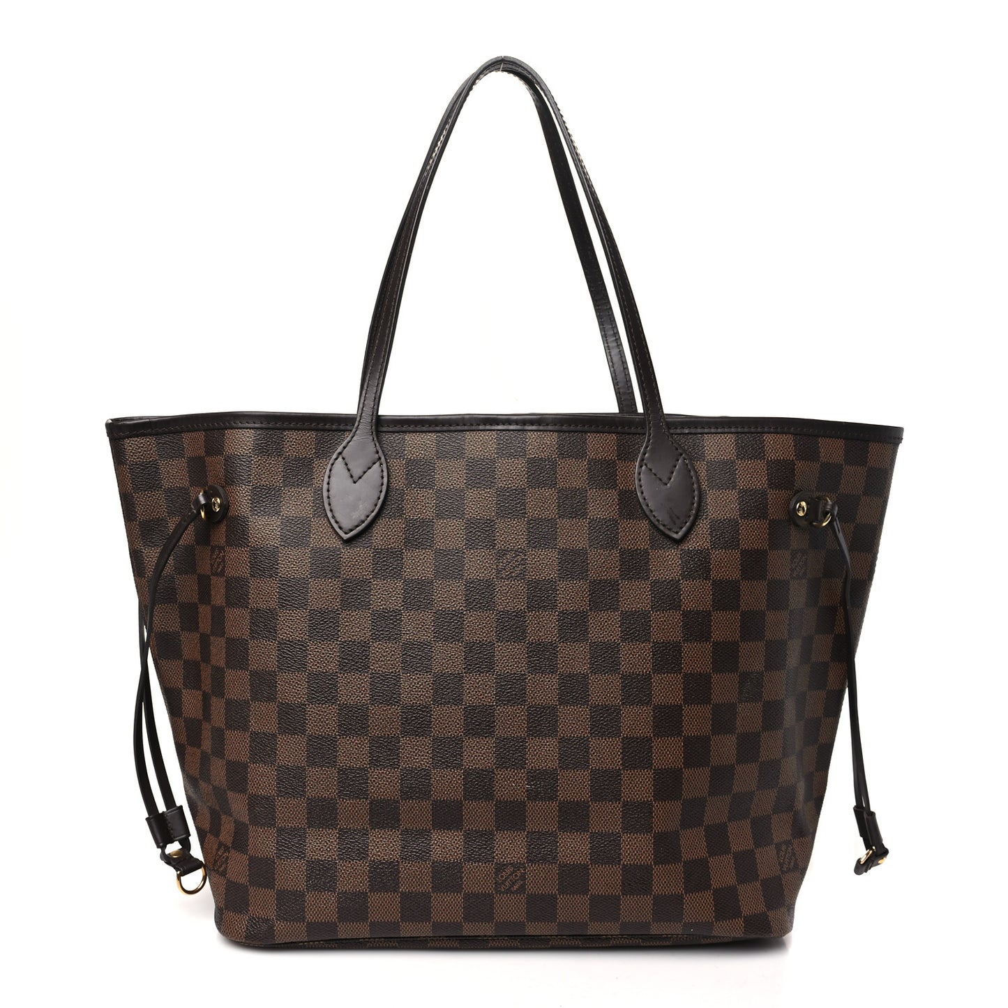 Damier Ebene Neo Neverfull MM Rose Ballerine