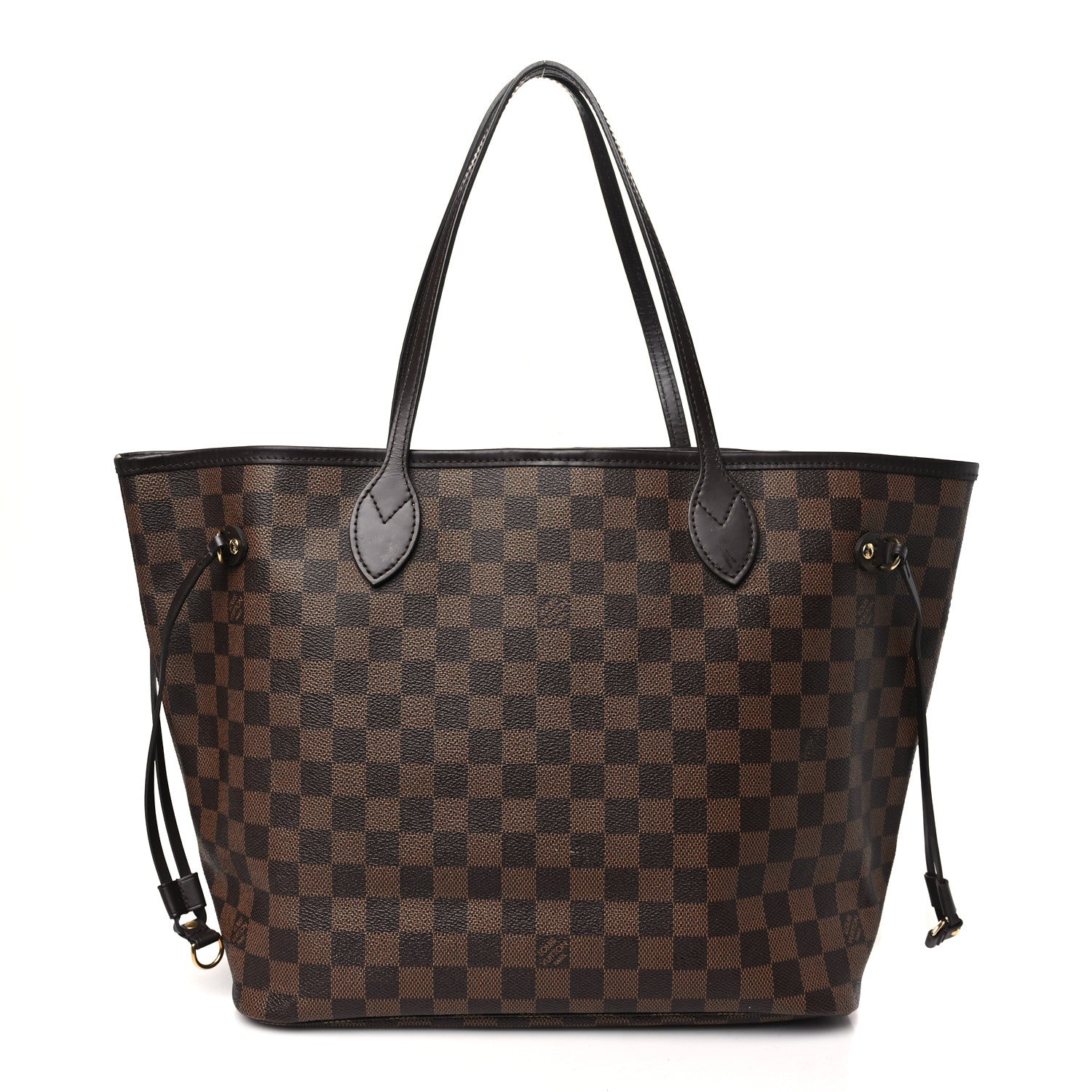 Louis Vuitton Damier Ebene Neo Neverfull MM Rose Ballerine 2 of 13