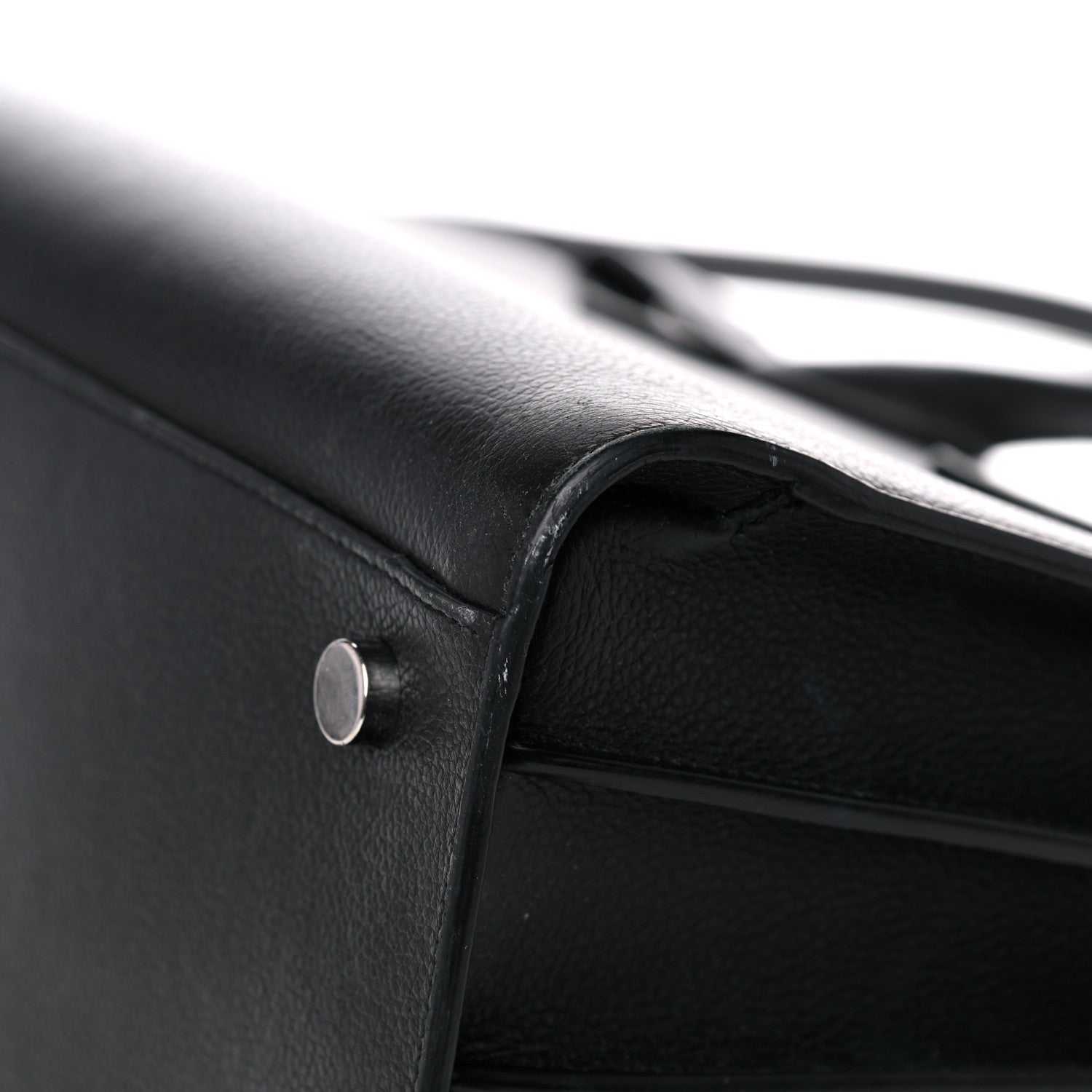 Saint Laurent Grained Calfskin Small Sac De Jour Black 8 of 15