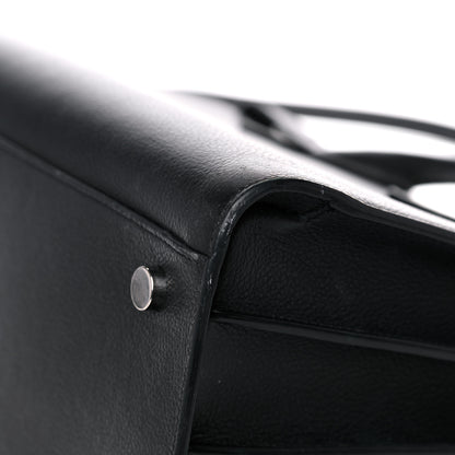 Saint Laurent Grained Calfskin Small Sac De Jour Black 8 of 15