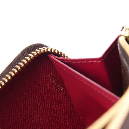 Louis Vuitton Monogram Clemence Wallet Fuchsia 8 of 8