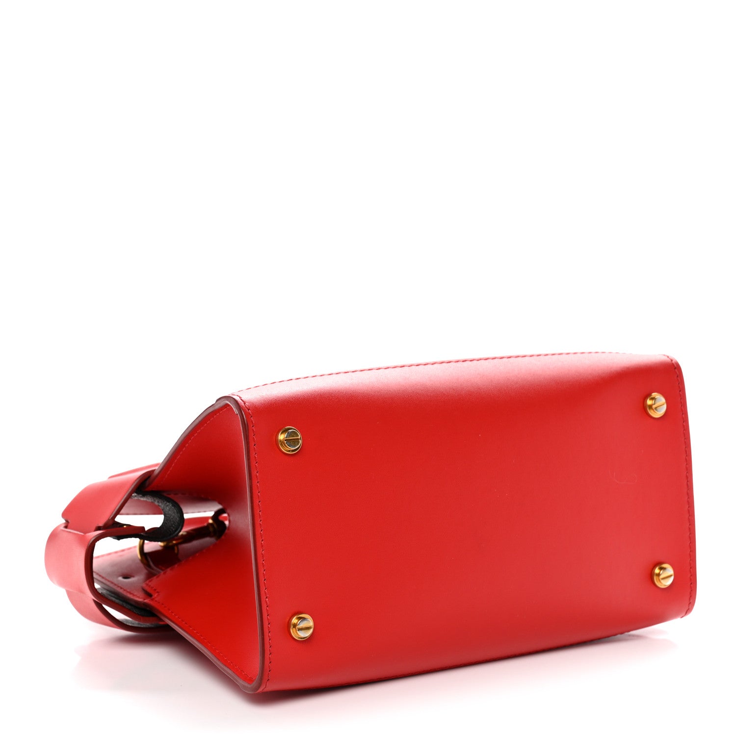 Givenchy Smooth Calfskin Mini Horizon Satchel Red 1855864