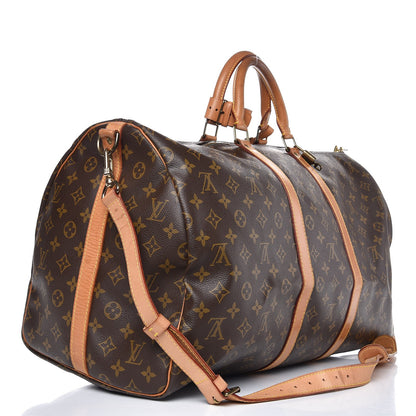 Louis Vuitton Monogram Keepall Bandouliere 55 4 of 17