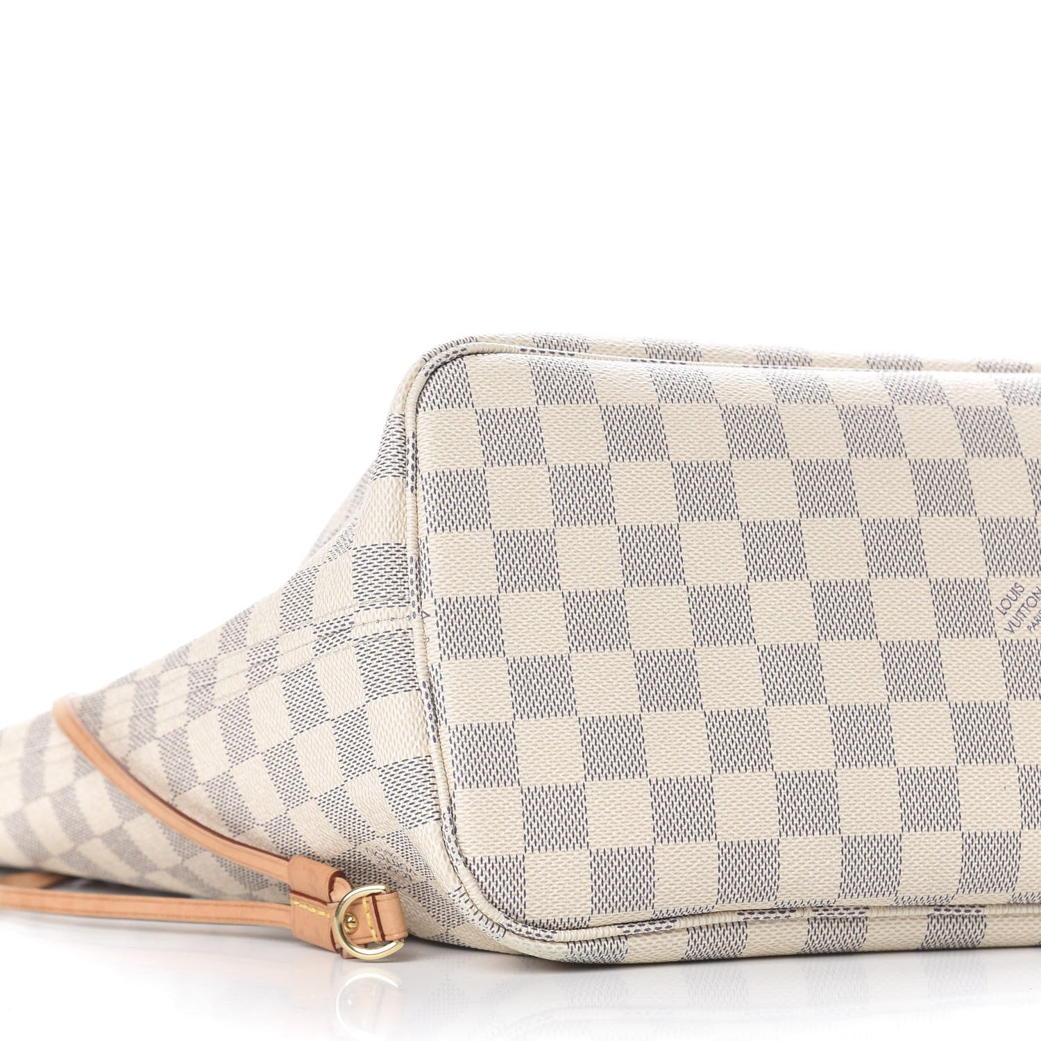 Louis Vuitton Damier Azur Neo Neverfull MM Rose Ballerine 8 of 9