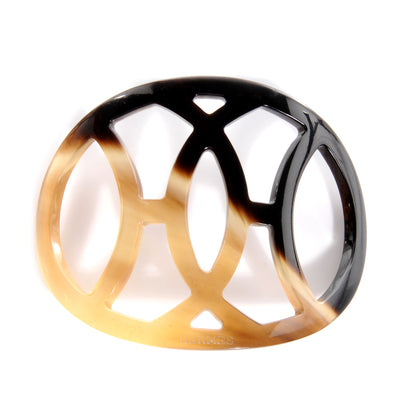 Hermes Buffalo Horn Lift PM Curved Hair Barrette 2 of 5
