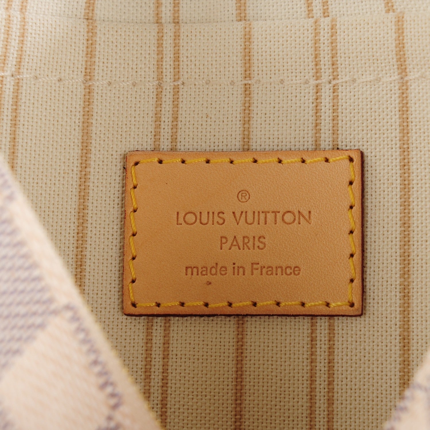 Louis Vuitton Damier Azur Neverfull MM GM Pochette 6 of 7
