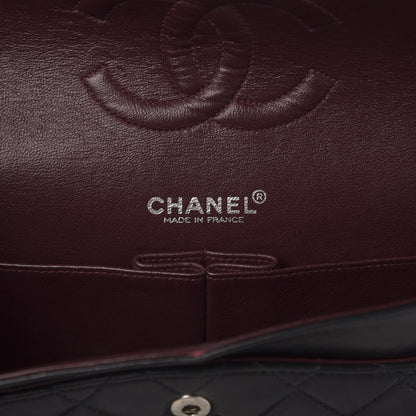 Chanel Lambskin Quilted Medium Double Flap Black 6 of 10