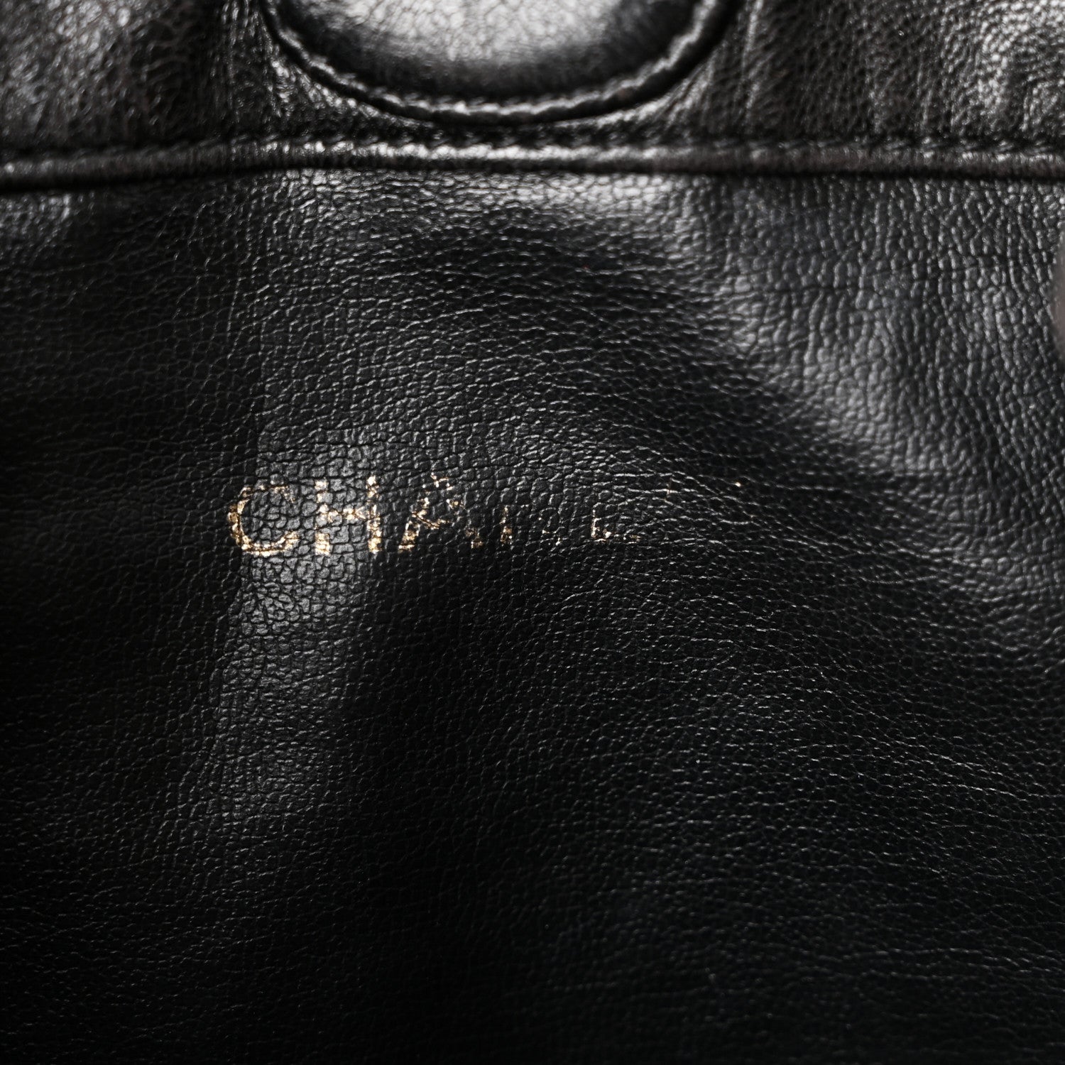 Chanel Lambskin CC Drawstring Backpack Black 8 of 12