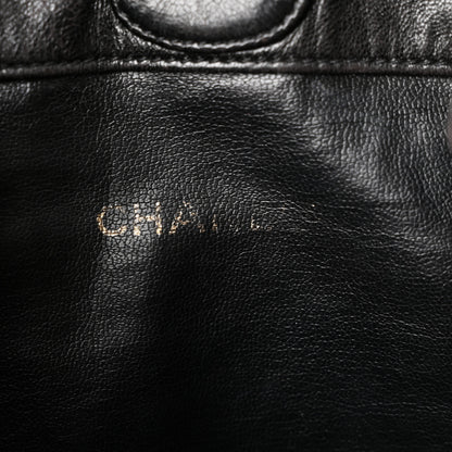 Chanel Lambskin CC Drawstring Backpack Black 8 of 12