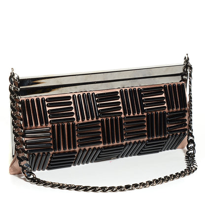 Chanel Satin Evening Bag Beige 3 of 7