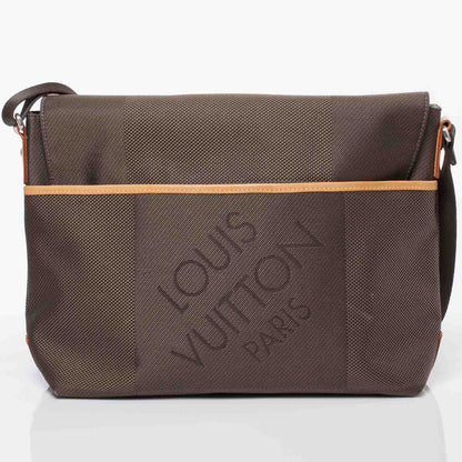 Louis Vuitton Damier Geant Loup Messenger Bag Earth 3 of 9