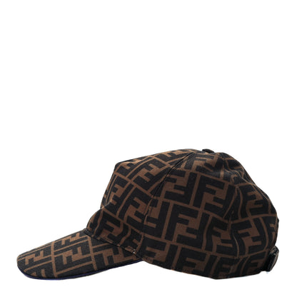 Fendi Canvas FF Reloaded Baseball Hat Tobacco White 3 of 8