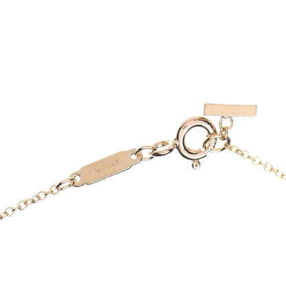 Tiffany 18K Yellow Gold Small T Smile Pendant Necklace 6 of 7