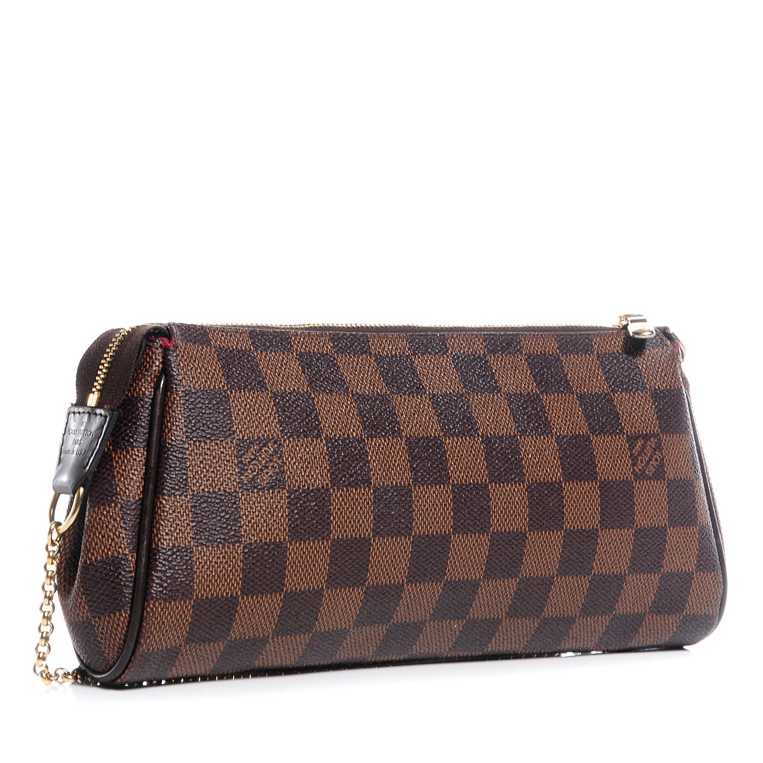 Louis Vuitton Damier Ebene Eva Clutch 3 of 7