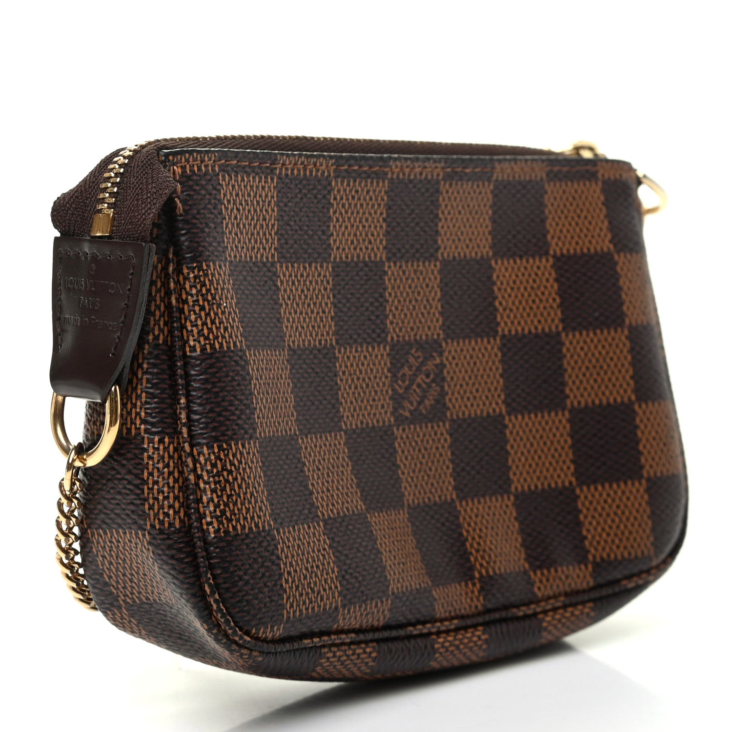 Louis Vuitton Damier Ebene Mini Pochette Accessories 3 of 8