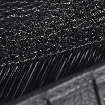 Gucci Calfskin Soho Zip Around Wallet Black 7 of 9