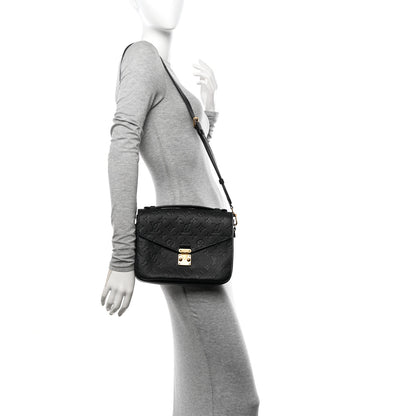 Louis Vuitton Empreinte Pochette Metis Black 2 of 10